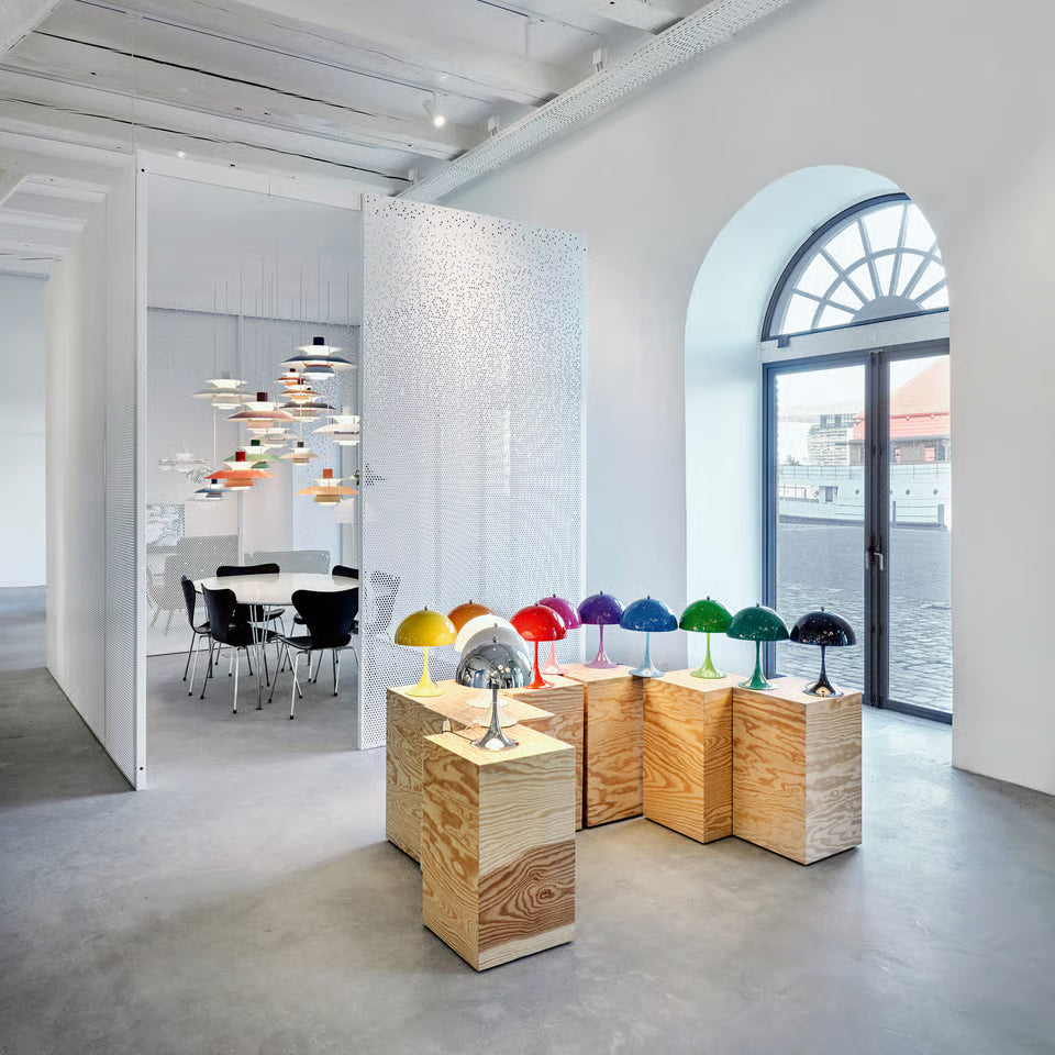 Louis Poulsen Panthella Mini Bordslampa Svart – Visningsmodell