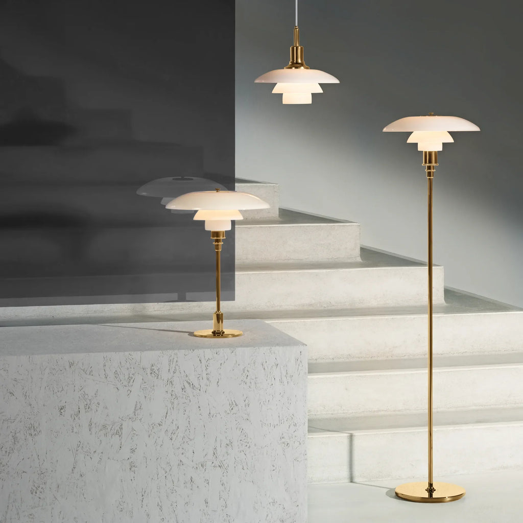 Louis Poulsen PH 3/2 Golvlampa Mässing – Visningsmodell