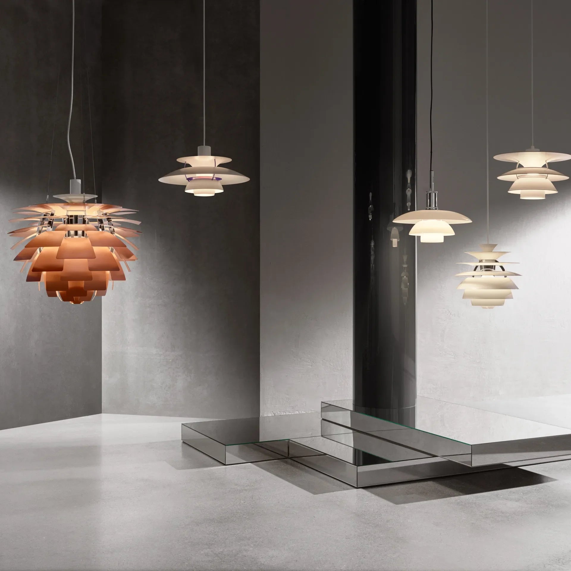 Louis Poulsen PH 5 Pendel Vit – Visningsmodell