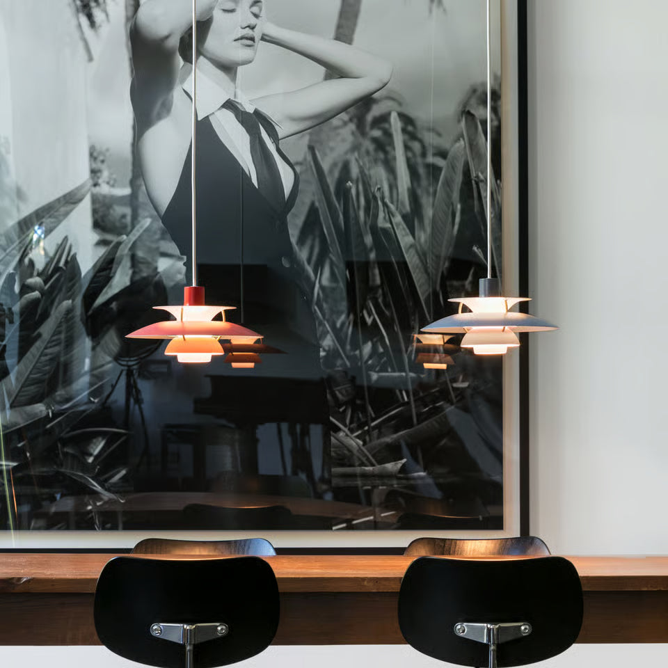 Louis Poulsen PH 5 Pendel Coral – Visningsmodell