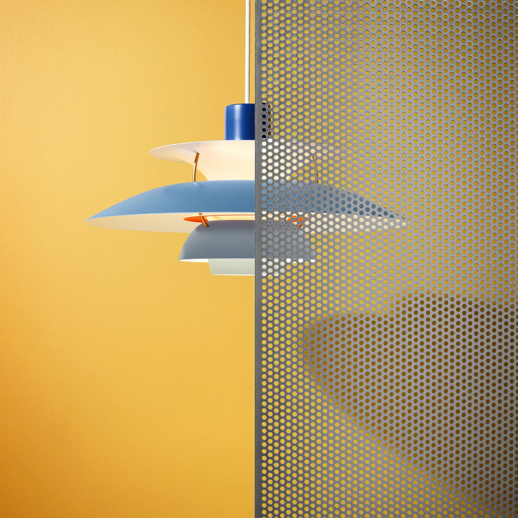 Louis Poulsen PH 5 Mini Pendel Blå – Visningsmodell