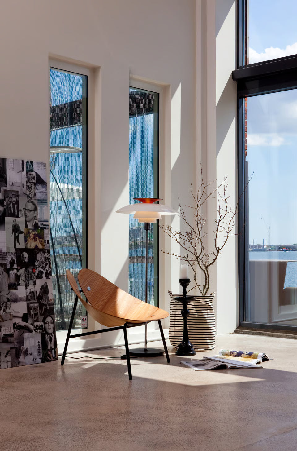 Louis Poulsen PH 80 Golvlampa Opal – Visningsmodell