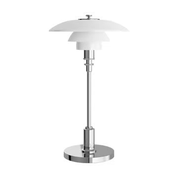 Louis Poulsen PH 2/1 Portable Bordslampa Opalglas / Krom – Visningsmodell