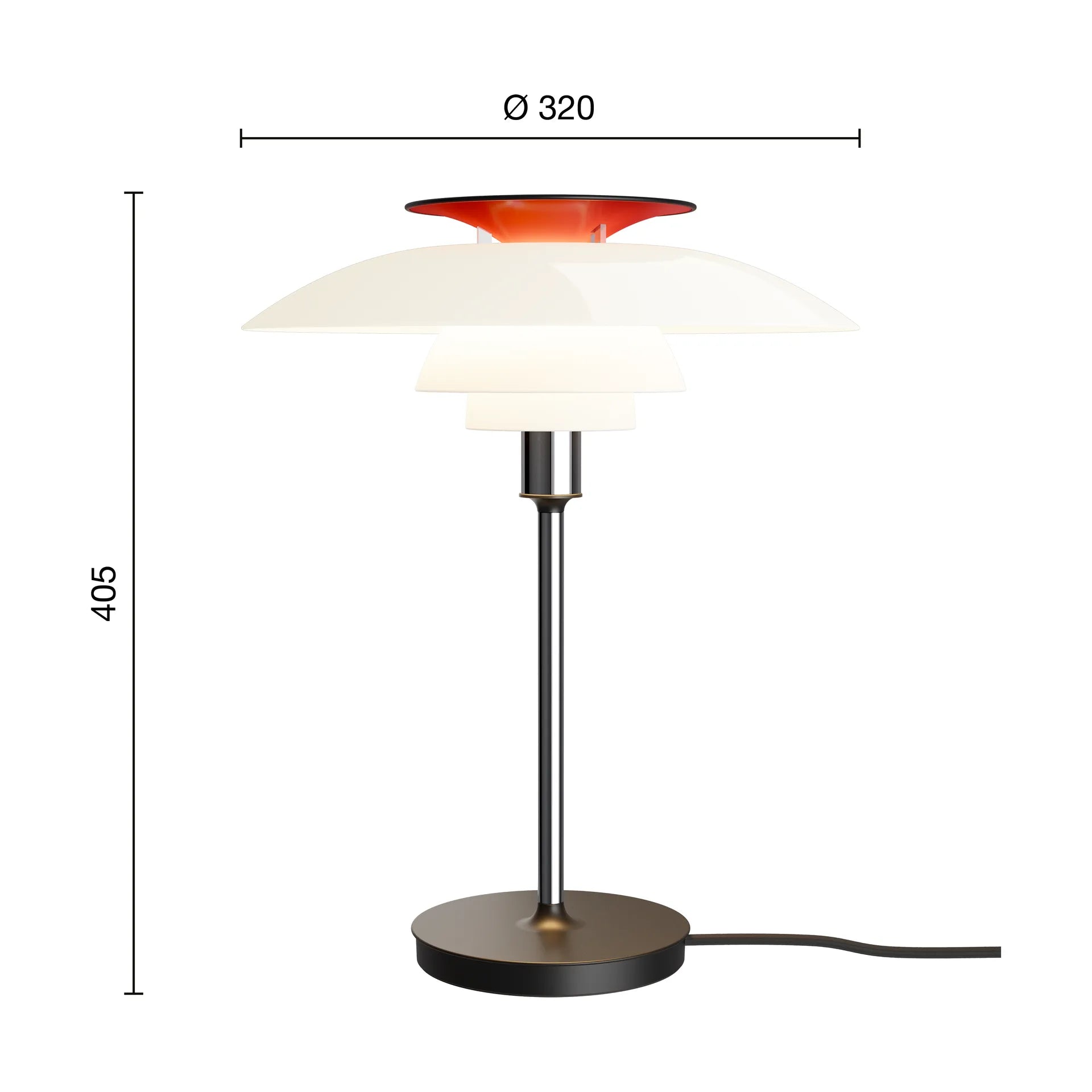 Louis Poulsen PH 80 Bordslampa – Visningsmodell